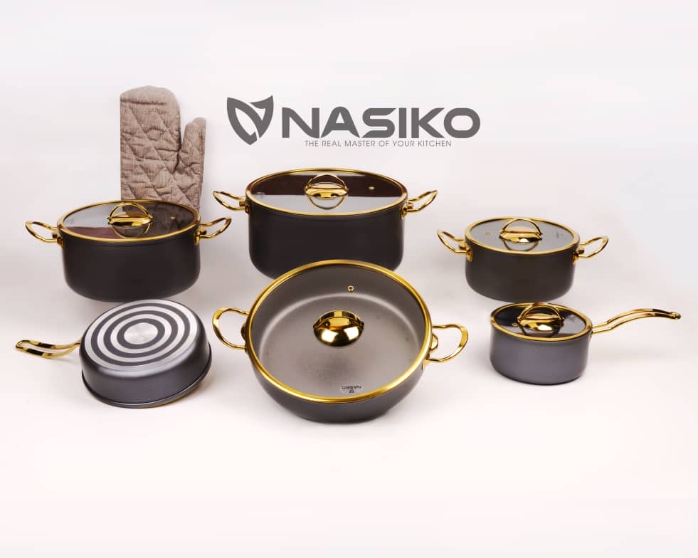 سرویس قابلمه ۱۲ پارچه ناسیکو