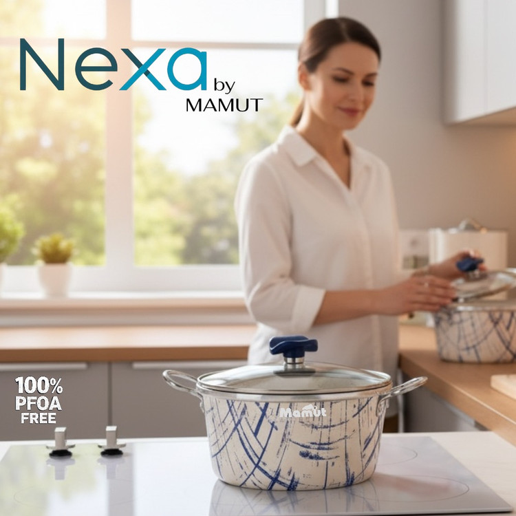 سرویس قابلمه ۲۱ پارچه ماموت مدل نکسا -nexa